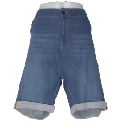 Denim shorts (Blue) from Ronley Cotton, Elastane, Polyester