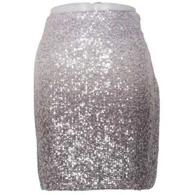 Skirt (Gray, Silver) from JDY Elastane, Polyester