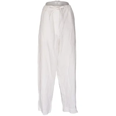 Pantalon (Blanc) de COS Coton, Lin, Lyocell