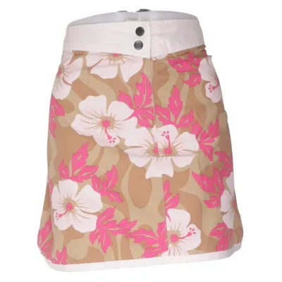Jupe (Rose, Beige, Multicolore) de Denim Polyester