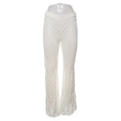 Palazzo broek (Wit) van Edikted Katoen, Polyester