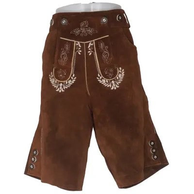 Lederhosen (Bruin) van Edelnice Trachtenmode Leer