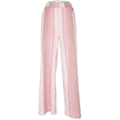 Palazzo pants (Pink, Beige, White) from By Miracles Polyester