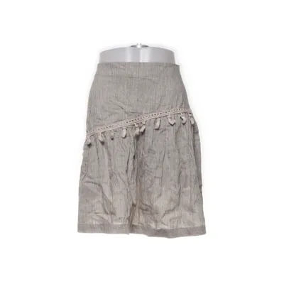 Jupe (Gris, Blanc) de Manila Grace Coton, Lin, Polyester