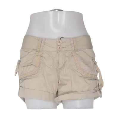 Shorts (Beige) from Papaya Cotton, Elastane