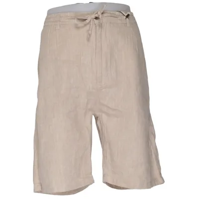 Shorts (Beige) från S.C.W Bomull, Linne
