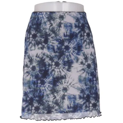 Kjol (Blå, Vit, Flerfärgad) från Bik Bok Elastan, Polyester