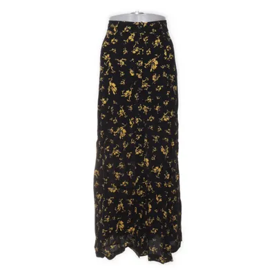 Maxi nederdel (Sort, Gul) fra Ganni Viscose
