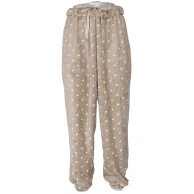 Pyjamasbyxor (Beige, Vit) från VRS Woman Polyester