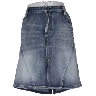 Jupe en jean (Bleu) de Instinct Coton, Élasthane