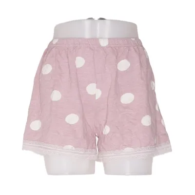 Short de pyjama (Rose, Blanc) de Reserved Coton, Viscose