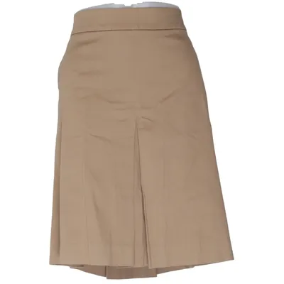 Jupe (Beige) de Zara Basic Acétate, Coton, Élasthane