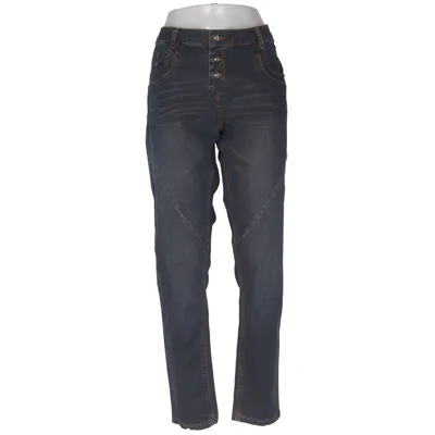 Jeans (Blå) fra Honey B Blue Bomuld, Elastan