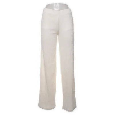 Palazzobyxor (Vit) från Bershka Polyester