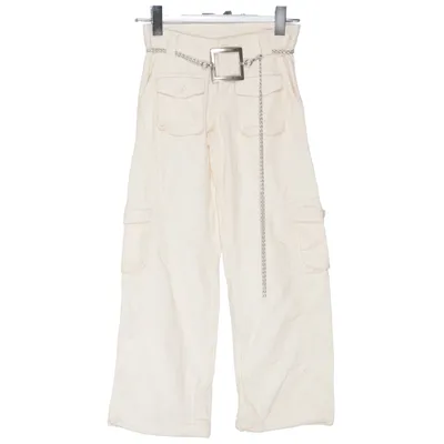 Cargo pants (Beige) from Pinky Cotton