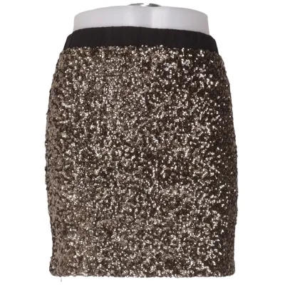 Nederdel (Sort, Guld) fra Moss Copenhagen Polyester, Viscose