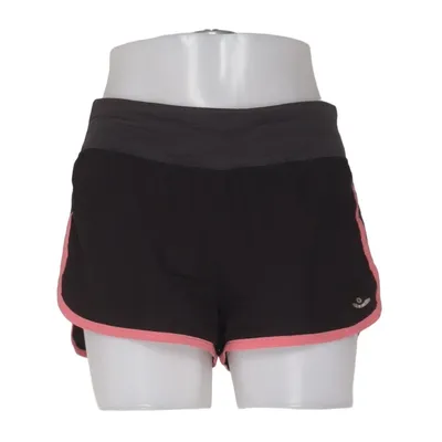 Sportshorts (Schwarz, Pink) von Alex Athletics Elasthan, Polyester