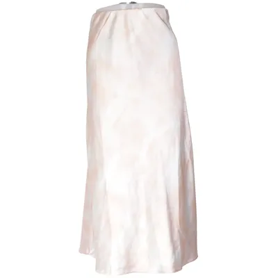 Maxi nederdel (Pink, Hvid) fra Gina Tricot Polyester