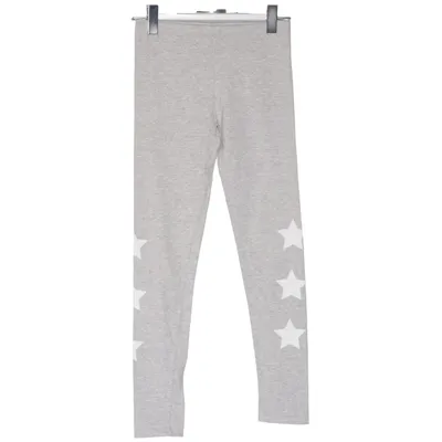 Legging (Gris, Blanc) de Red & Blue Coton, Élasthane