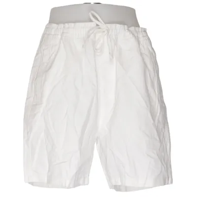 Shorts (Hvid) fra Lager 157 Bomuld, Linned