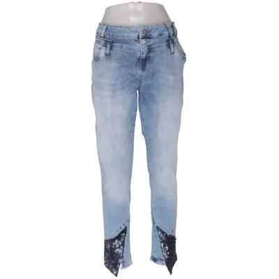 Jean (Bleu) de Tredy Fashion Coton, Élasthane, Polyester