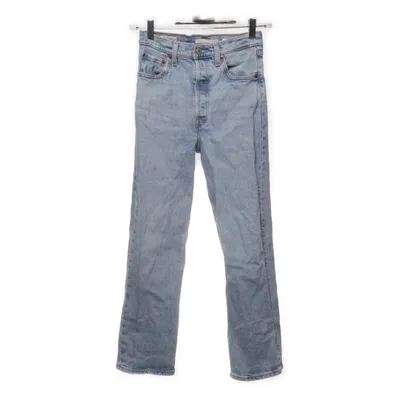 Jeans (Ribcage Straight) from Levi Strauss & Co Cotton, Elastane
