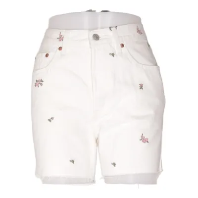 Denim shorts (Wit, Roze, Groen) van Levi's Premium Katoen, Polyester