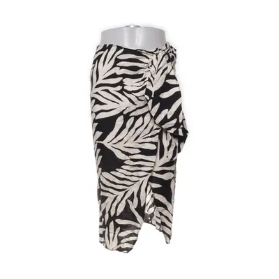 Omlottkjol (Svart, Vit) från H&M Linne, Viskos