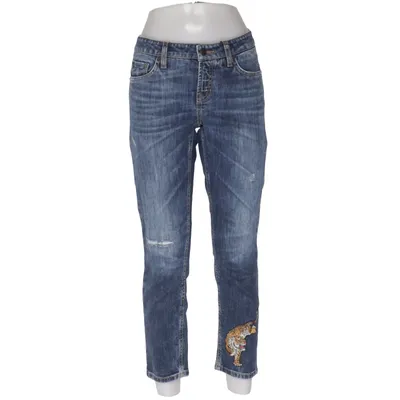 Spijkerbroek (Blauw) van Cambio Jeans Katoen, Elastaan
