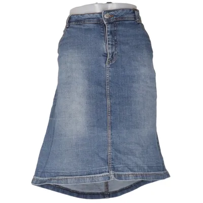 Jupe en jean (Bleu) de Mia Linea Coton, Élasthane