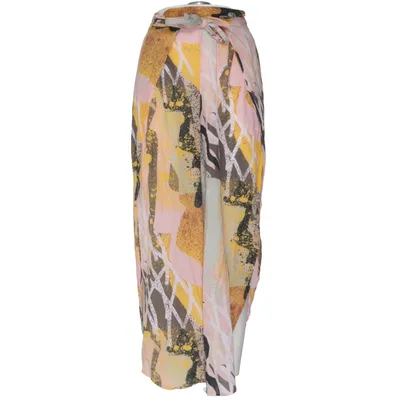 Wrap pants (Yellow, Pink, Multicolored) from Carin Wester Cotton