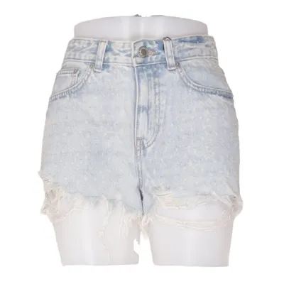 Short en jean (Bleu) de FB Sister Coton, Polyester, Viscose