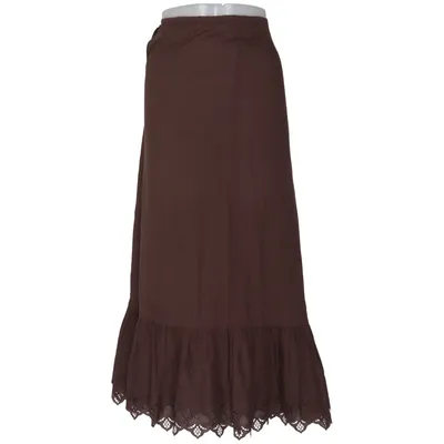 Jupe longue (Marron) Coton