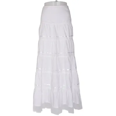 Maxi skirt (White) from Cink- Me