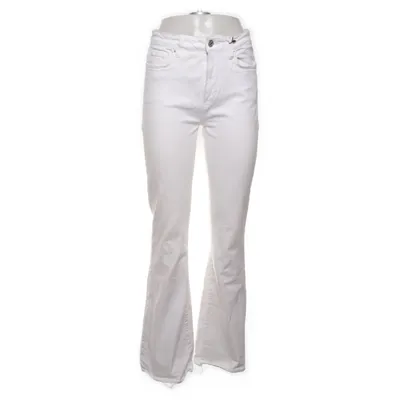 Jeans (Vit) från Paige Bomull, Elastan