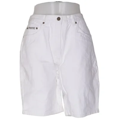 Short en jean (Blanc) de Helline Coton