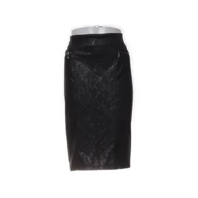 Kjol (Svart, Flerfärgad) från Adia Fashion Elastan, Polyester, Viskos