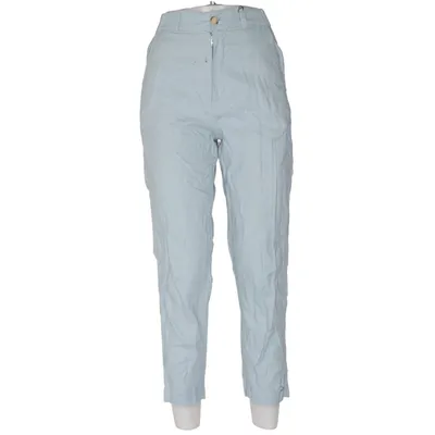Chinos (Blauw) van Uniqlo Katoen, Linnen