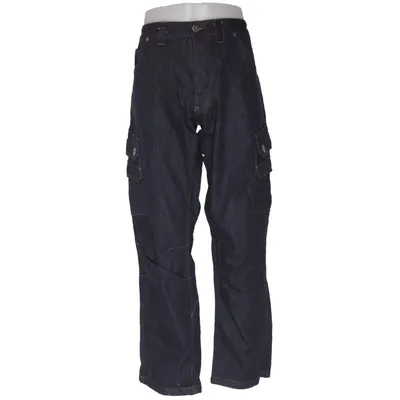 Pantalon cargo (Bleu) de Dunderdon Coton, Polyamide