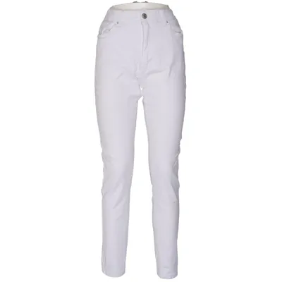 Jeans (Vit) från Goodies Jeans Bomull, Elastan, Polyester