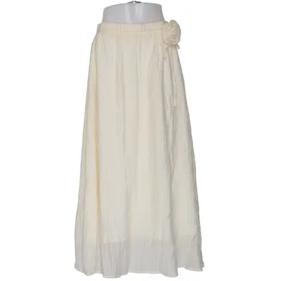 Maxi skirt (White) from Norr Polyamide, Viscose