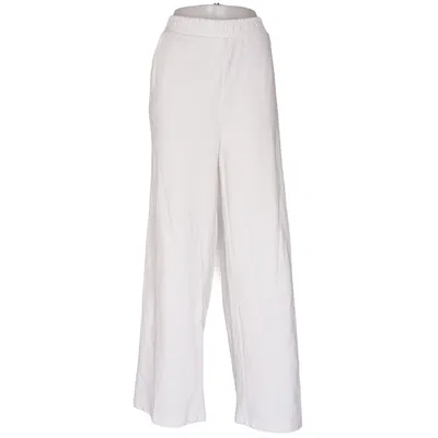 Palazzo pants (White) from Sinsay