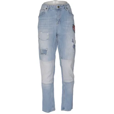 Spijkerbroek (Blauw) van Denim Rebel Katoen, Elastaan