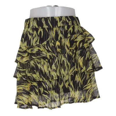 Skirt (Black, Yellow, Multicolored) from Nikkie Polyester, Viscose
