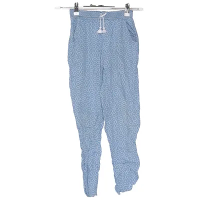 Broek (Blauw, Meerkleurig) van H&M Viscose