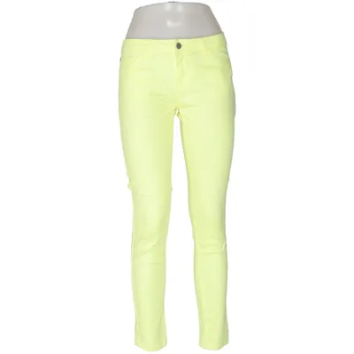 Chino (Jaune) de Forever 21 Coton, Élasthane, Polyester