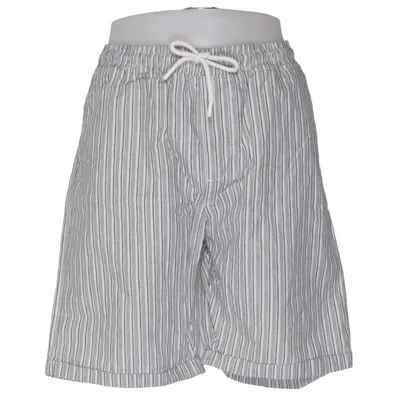 Shorts (White, Blue) from Koton Casual Cotton, Linen