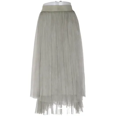 Rok (Groen) van Staji Polyester, Viscose