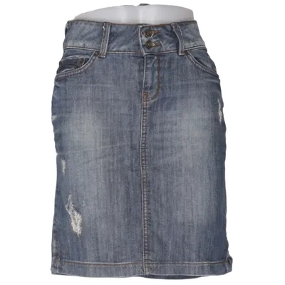Spijkerrok (Blauw) van Mango Jeans Katoen, Elastaan