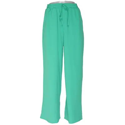 Palazzo pants (Green) from ONLY Blue Denim Polyester